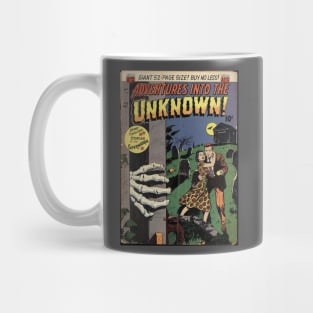 Adventures Into the Unknown Comic Cover Mug